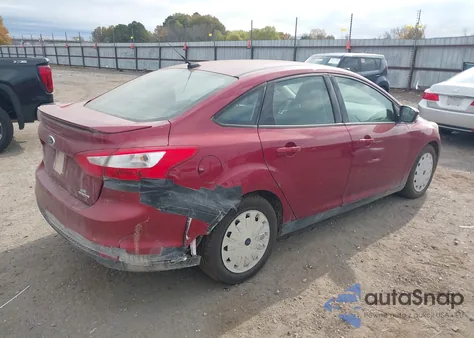 2013 Ford Focus Se z USA, uszkodzony, nr VIN 1FADP3F24DL174882